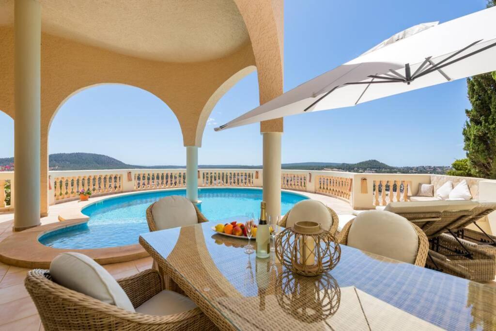 Meerblick Villa "Buena Vista" In Santa Ponsa, Mallorca Exterior photo